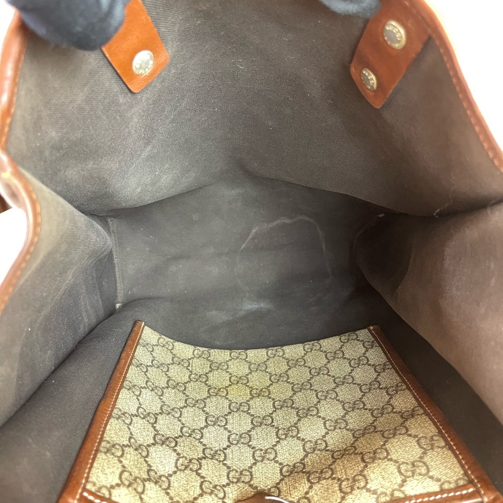 Gucci GG Logo Printed Totes Shoulder Bag - Picture 14 of 16